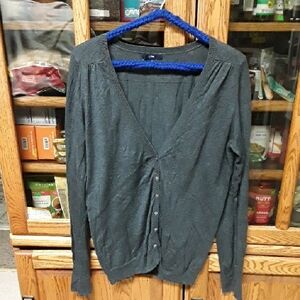 GAP Gray Cardigan